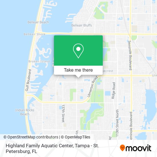 Mapa de Highland Family Aquatic Center