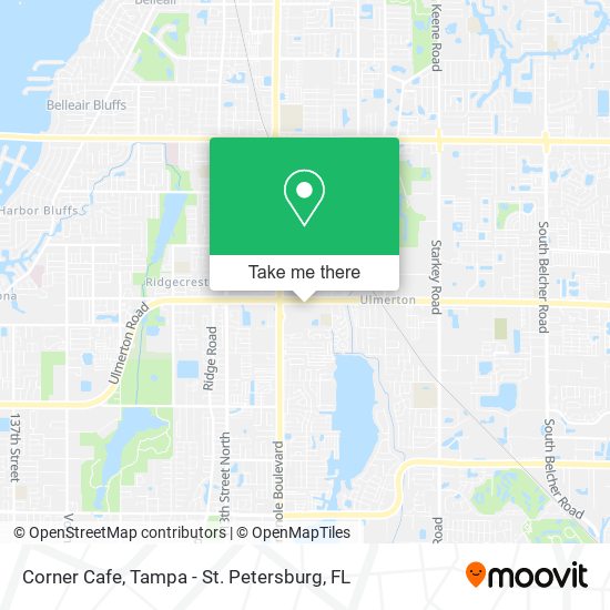Corner Cafe map