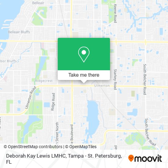 Deborah Kay Lewis LMHC map