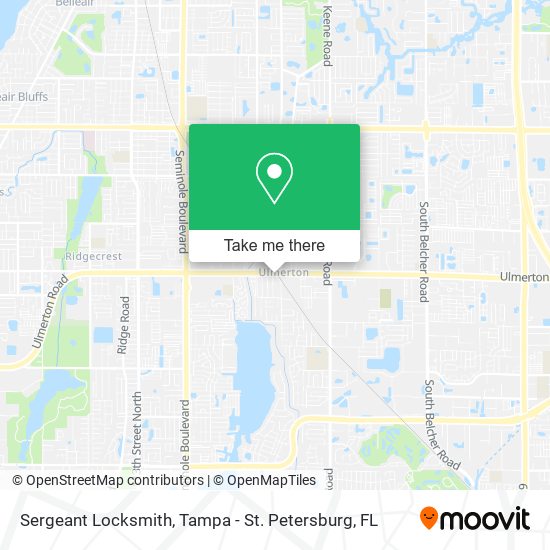 Mapa de Sergeant Locksmith