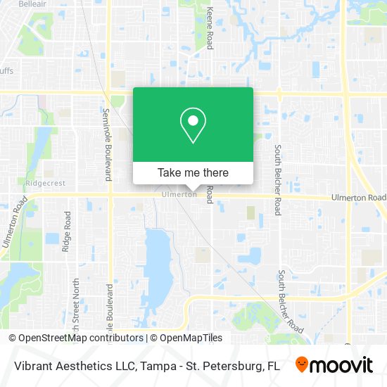 Vibrant Aesthetics LLC map