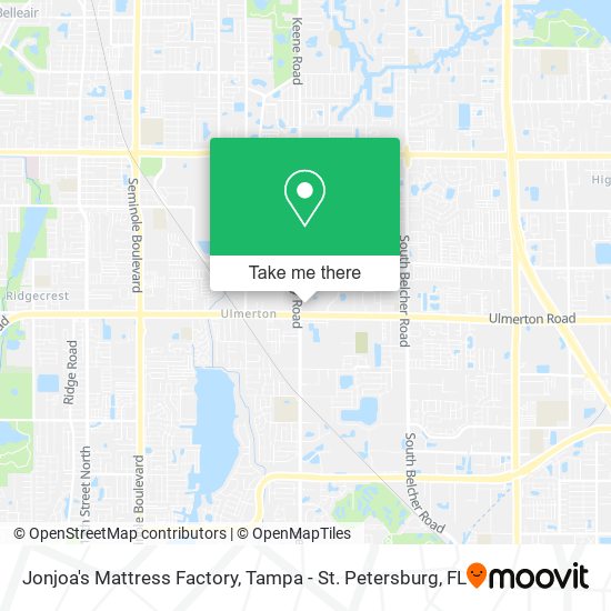Jonjoa's Mattress Factory map