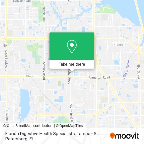 Florida Digestive Health Specialists map