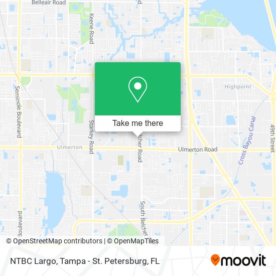 NTBC Largo map