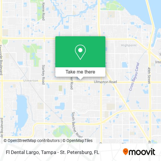Fl Dental Largo map