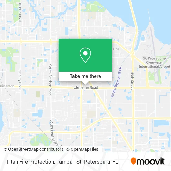 Titan Fire Protection map