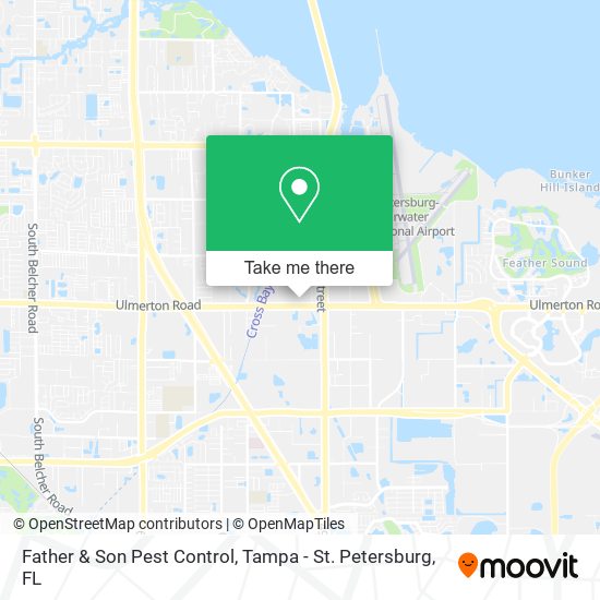 Father & Son Pest Control map