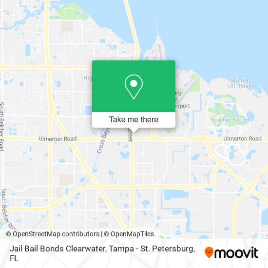 Mapa de Jail Bail Bonds Clearwater