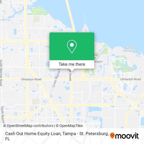 Cash Out Home Equity Loan map