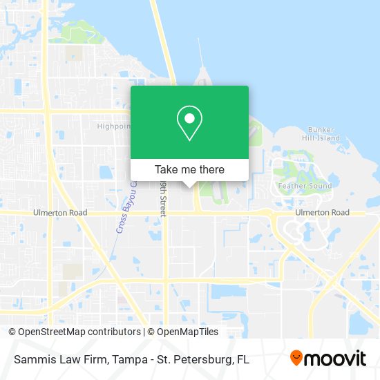 Sammis Law Firm map