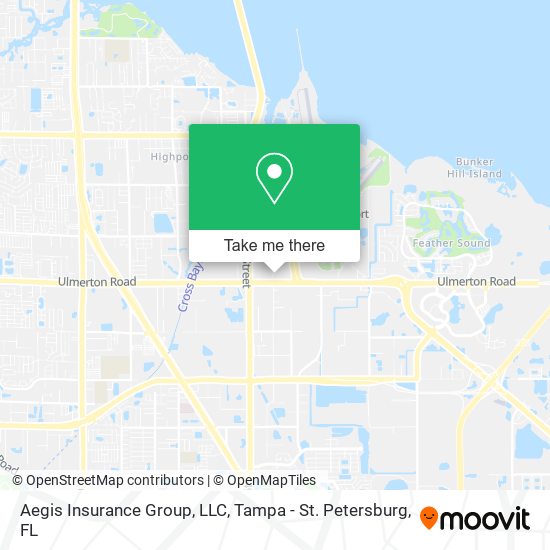 Aegis Insurance Group, LLC map