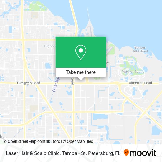 Laser Hair & Scalp Clinic map