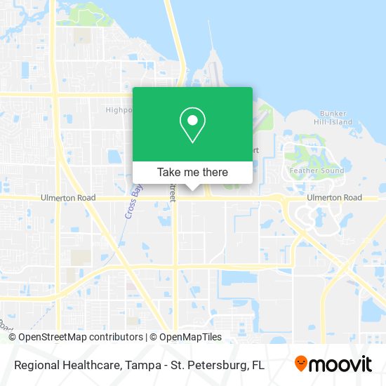 Regional Healthcare map