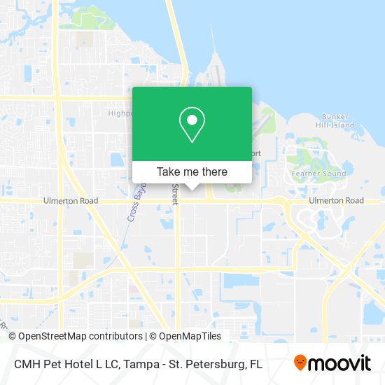 Mapa de CMH Pet Hotel L LC