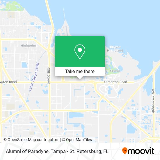 Mapa de Alumni of Paradyne