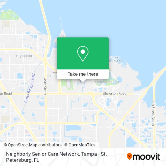 Neighborly Senior Care Network map