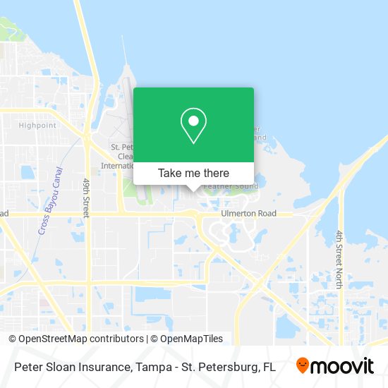 Mapa de Peter Sloan Insurance
