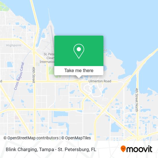 Blink Charging map