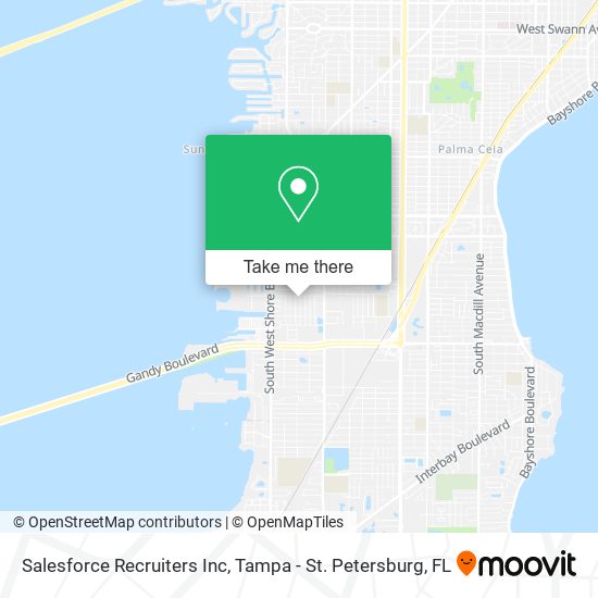 Salesforce Recruiters Inc map