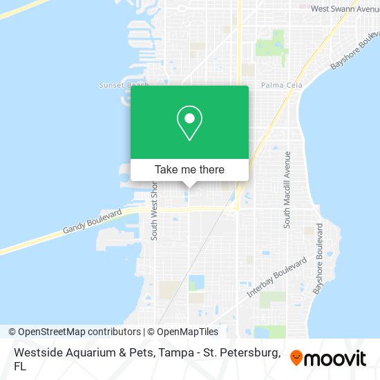 Westside Aquarium & Pets map
