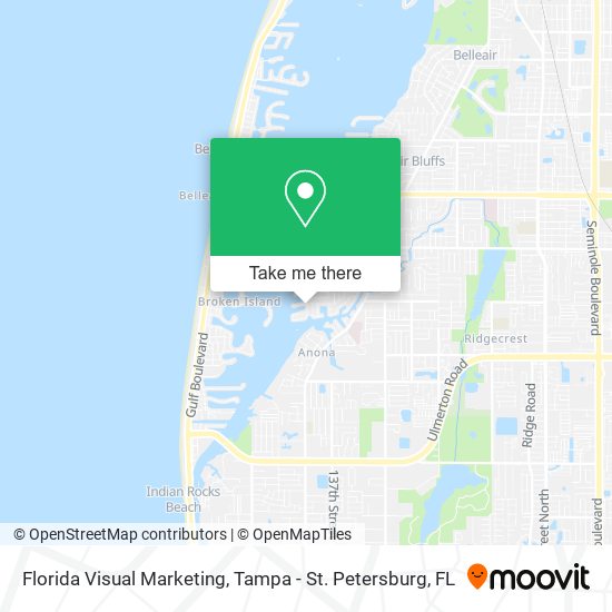 Mapa de Florida Visual Marketing