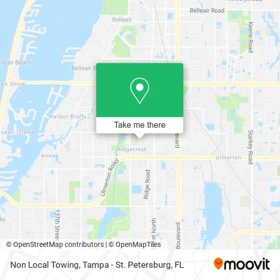 Non Local Towing map