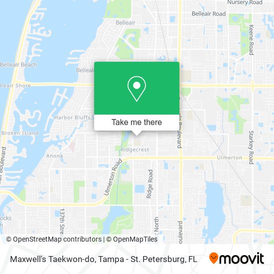 Mapa de Maxwell's Taekwon-do