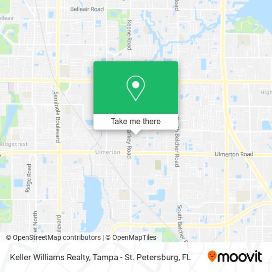 Keller Williams Realty map