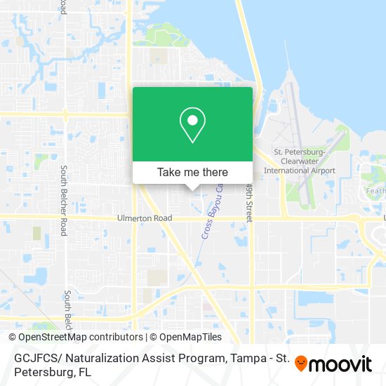 Mapa de GCJFCS/ Naturalization Assist Program