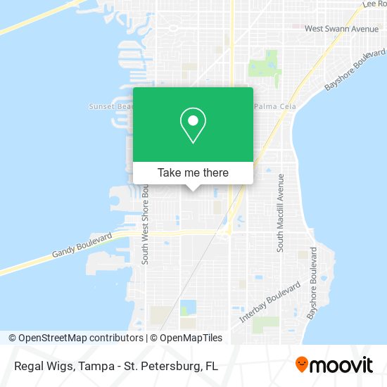 Regal Wigs map