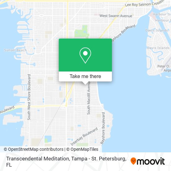 Mapa de Transcendental Meditation