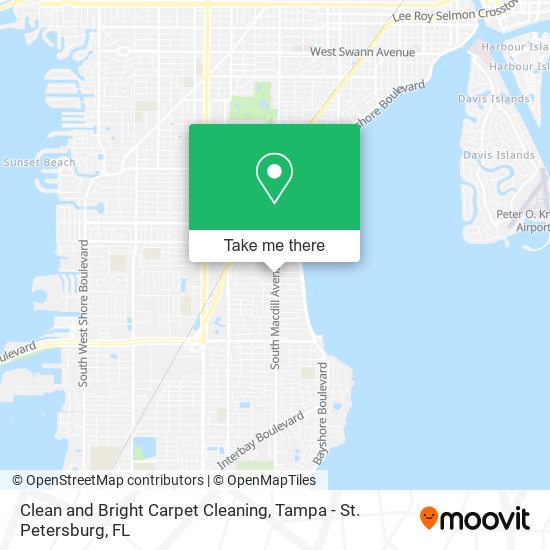Clean and Bright Carpet Cleaning map