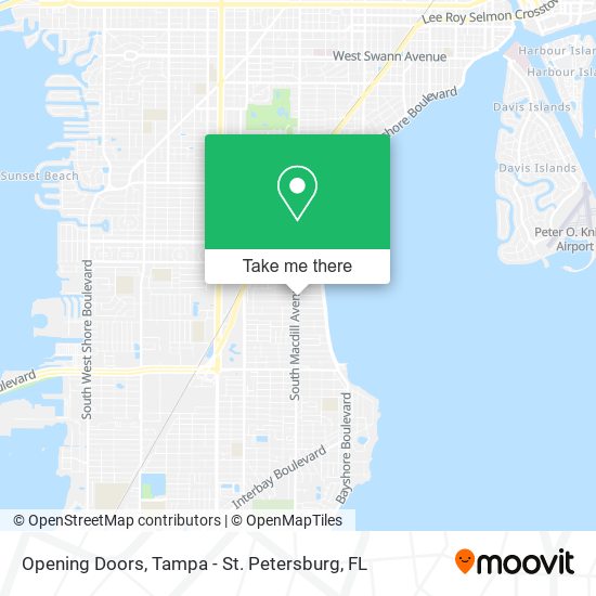 Mapa de Opening Doors