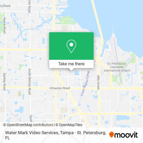 Water Mark Video Services map
