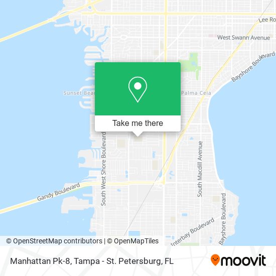 Manhattan Pk-8 map