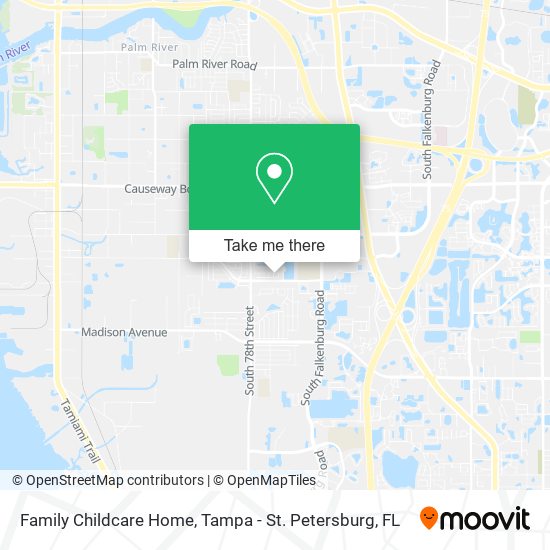 Mapa de Family Childcare Home