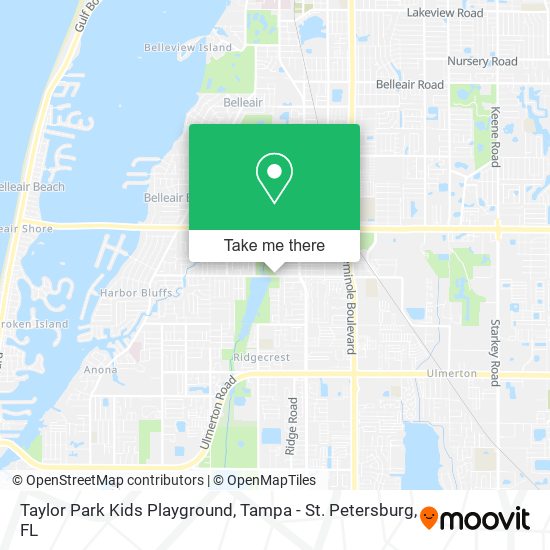 Taylor Park Kids Playground map