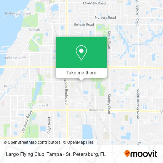Largo Flying Club map