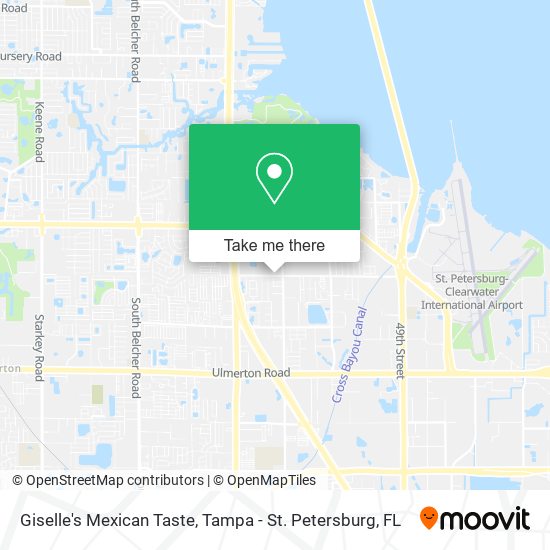 Giselle's Mexican Taste map