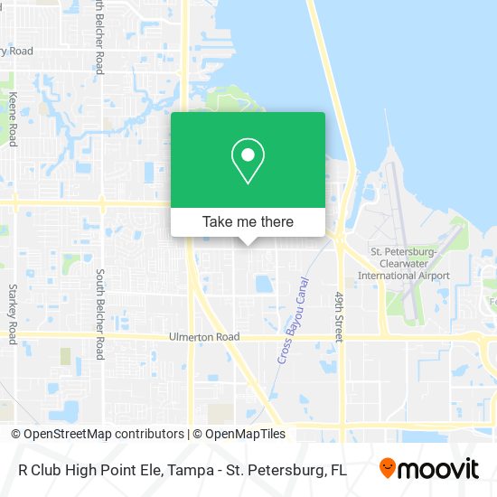 R Club High Point Ele map