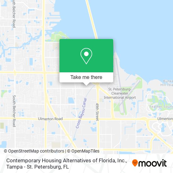 Contemporary Housing Alternatives of Florida, Inc. map