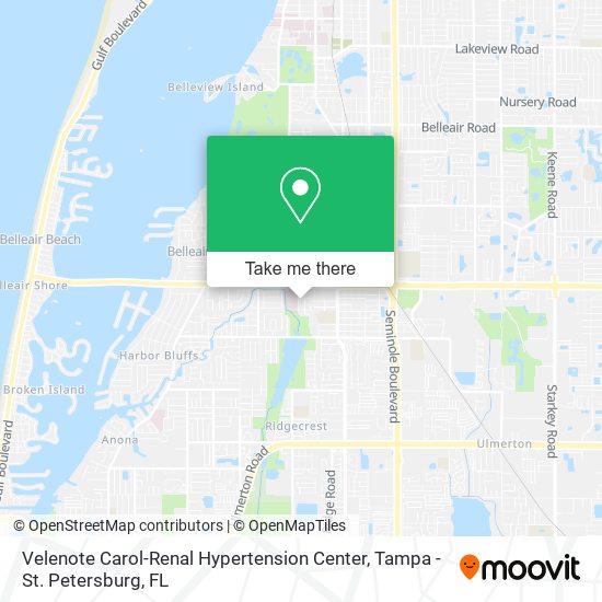 Velenote Carol-Renal Hypertension Center map