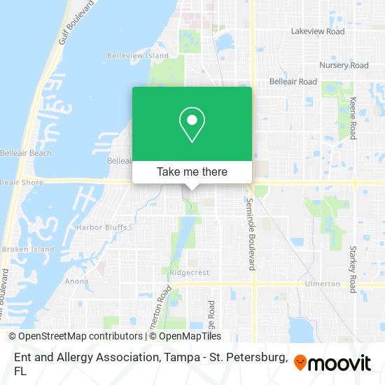 Mapa de Ent and Allergy Association