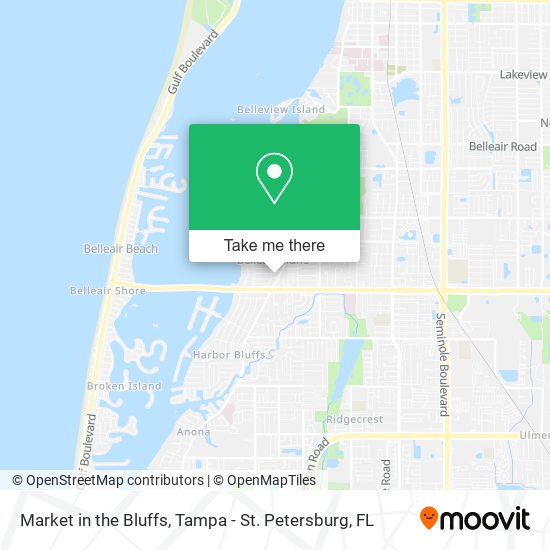 Market in the Bluffs map