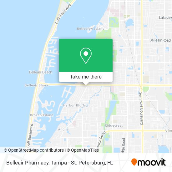 Belleair Pharmacy map