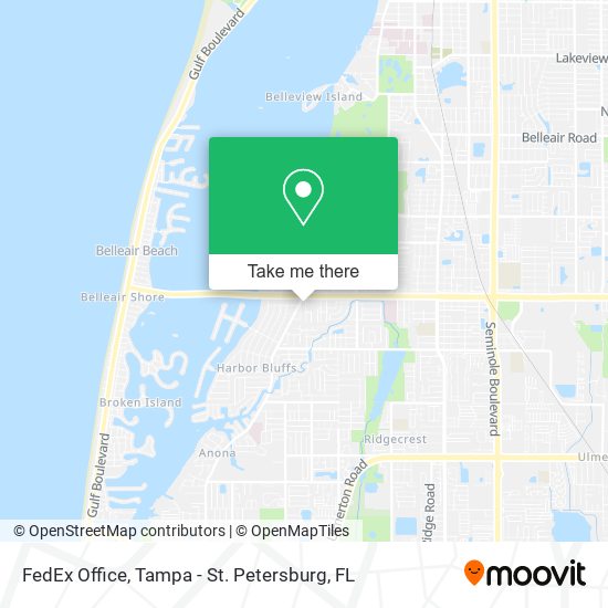 FedEx Office map
