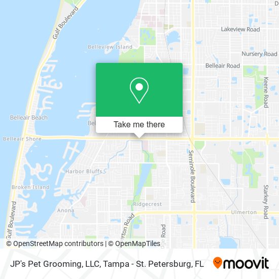 Mapa de JP's Pet Grooming, LLC