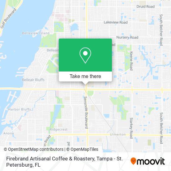 Mapa de Firebrand Artisanal Coffee & Roastery