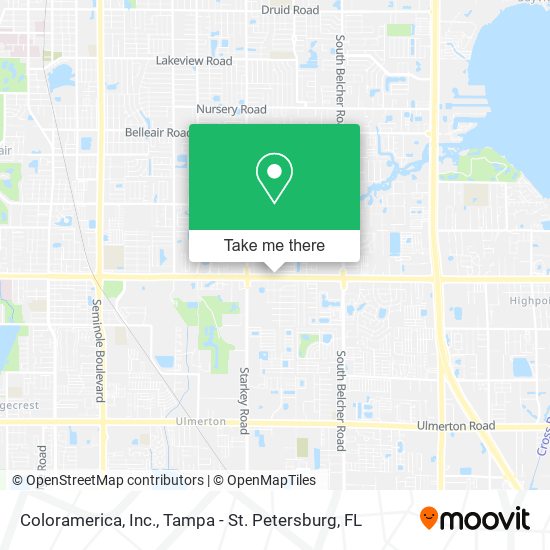 Coloramerica, Inc. map