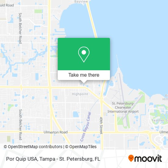 Mapa de Por Quip USA